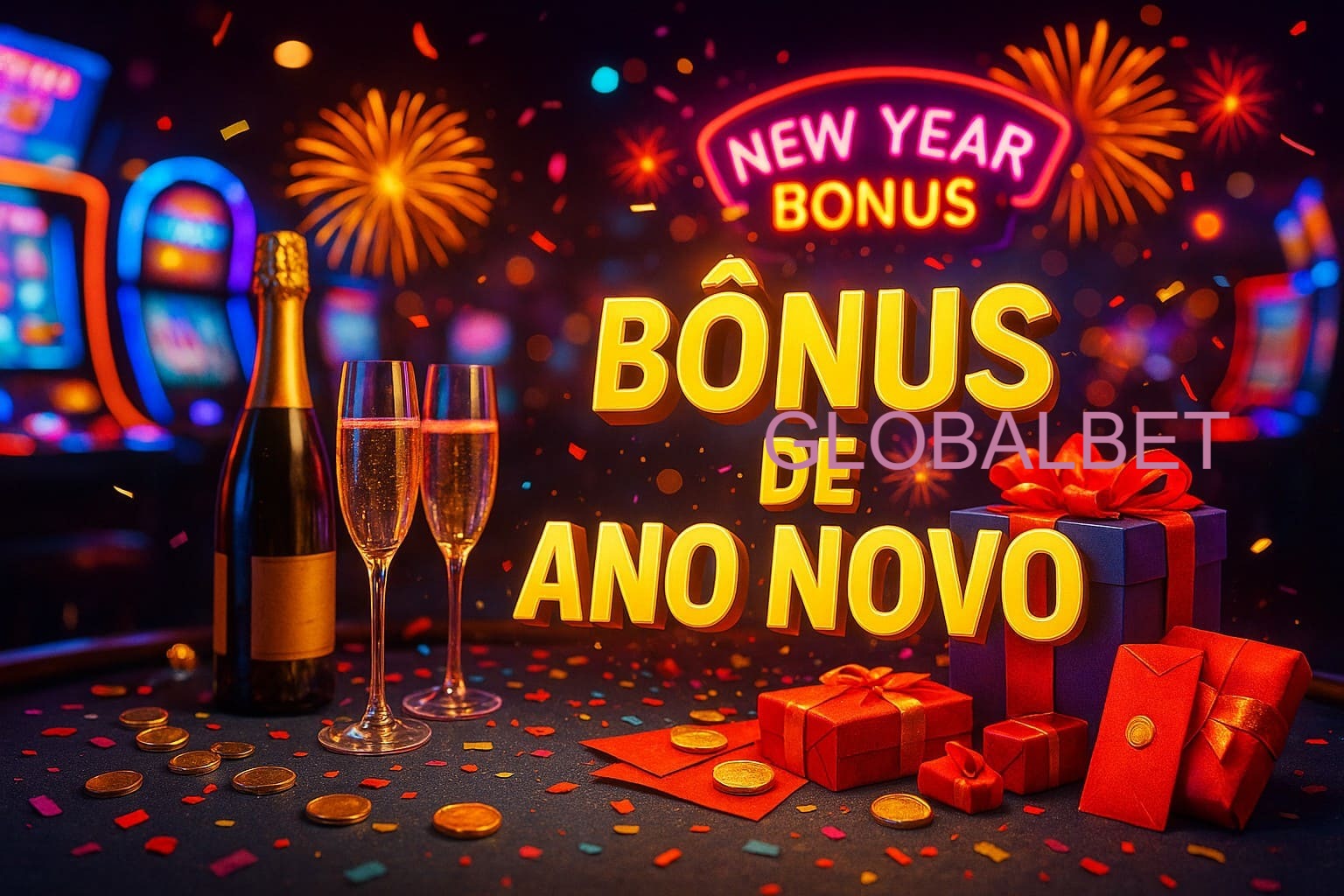 Promoções de Ano Novo no GLOBALBET